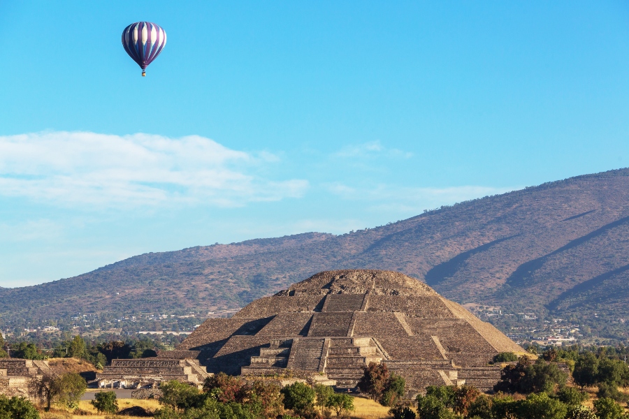 piramide de teotihuacan llave