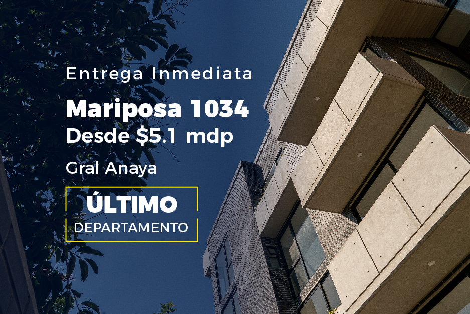 Mariposa 1034 – General Anaya