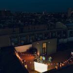 cena en roof garden estrellas