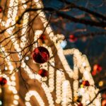 navidad en la ciudad llave luces esferas